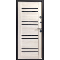 Дверь метал. VD-104 Термо (Капучино) (3 контура) 100 мм 860 R правая