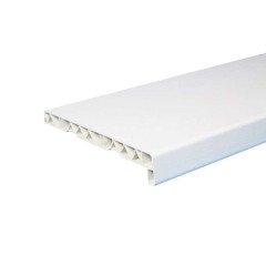 Подоконник ELEX Белый ширина-0,55м(кратно 1м)