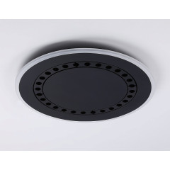 Светильник AMBRELLA FL51407 BK 56W 2000K-4000K-6000K d485x40 черный