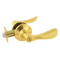 Защелка ISP ЗВ3-01-Э (мат.зол.) ключ/фикс. Нора-М (2692)