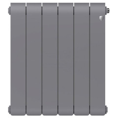 Радиатор биметаллический ROYAL THERMO Infinity 500/100 6 сек. Silver Satin