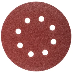 Круг шлиф. ВОЛАТ перф. 125мм, Р 60, 10шт (80010-60)