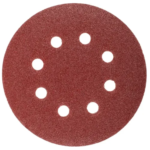 Круг шлиф. ВОЛАТ перф. 125мм, Р 60, 10шт (80010-60)