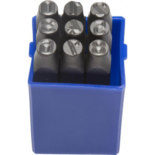 Набор клейм цифровых Зубр 8 мм (21501-08)