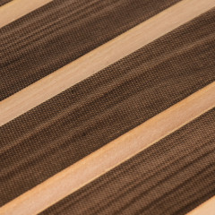 Коврик для бани 34*34см Деревянный, обожжённая липа 