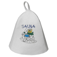 Шапка банная Сауна