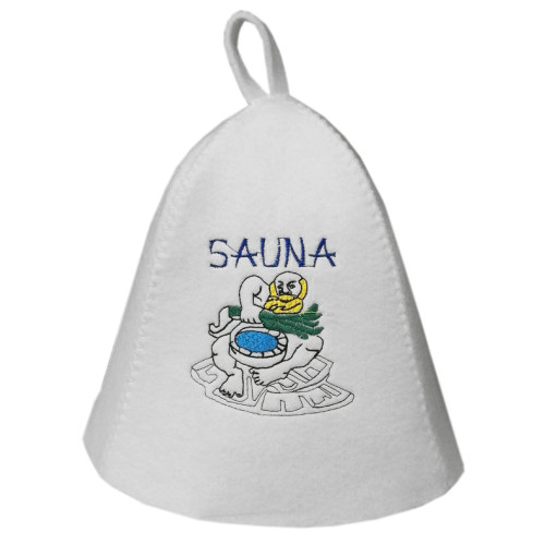 Шапка банная Сауна