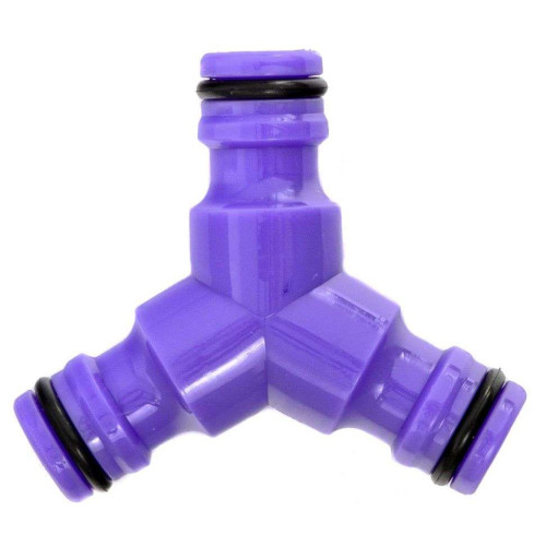 Тройник PALISAD для разветвления или соединения, штуцерный, пластмассовый (66468)