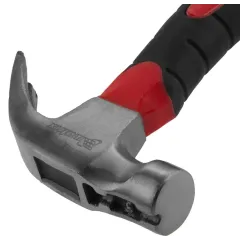 Молоток-гвоздодер MATRIX фиброглассовая рукоятка, боек с магнитом 250 г (10443)