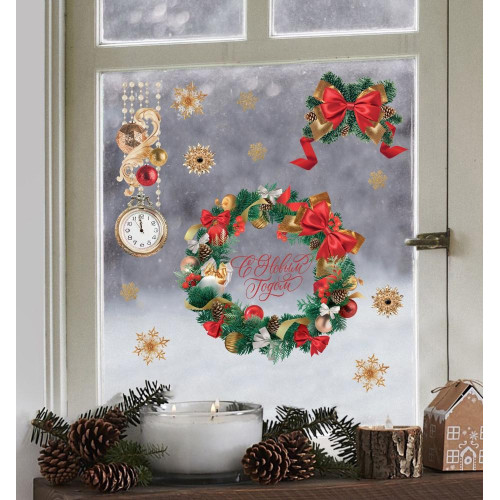 Наклейка для окон 