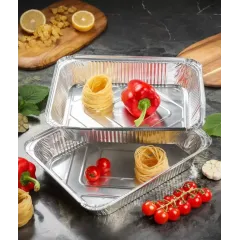 Форма для запекания Daniks алюминий 2шт 3,1л прямоугольная (462887)