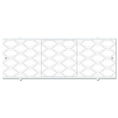 Экран для ванны МЕТАКАМ премиум А 1,5 м светло-серый