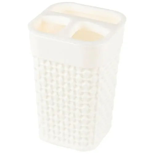 Держатель для зубных щеток PLAST TEAM молочный туман Oslo, PT1344МЛ (718757)