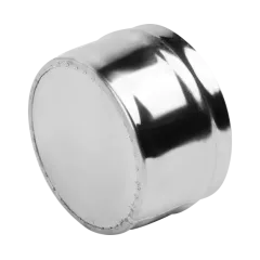 Дымоход заглушка внешняя 0,5мм Ф115 нержавеющая сталь (Corax)