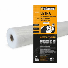 Сетка интерьерная белая FIBERON 5*5мм 1000мм*20м 70г/м2 (SMF052T)