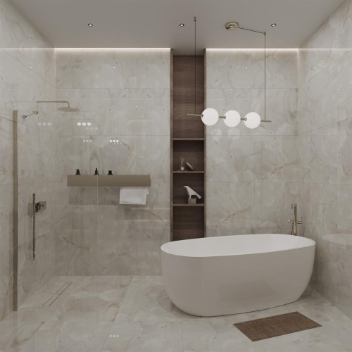 Плитка керамогранит 600*600 ARCADIA Onice Pearl (за м2) 1,44м2 в уп.