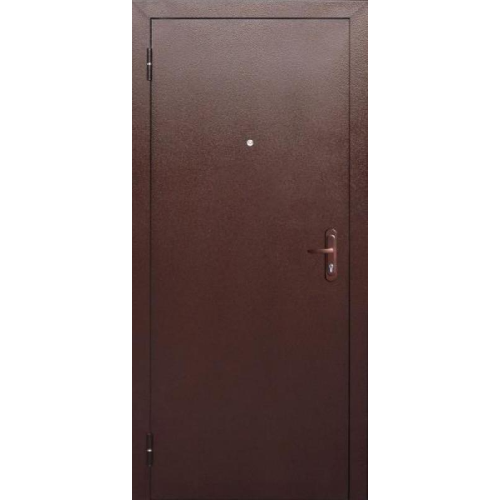 Дверь метал. Спарта Эконом металл/хдф, итал. орех 850/860 L левая