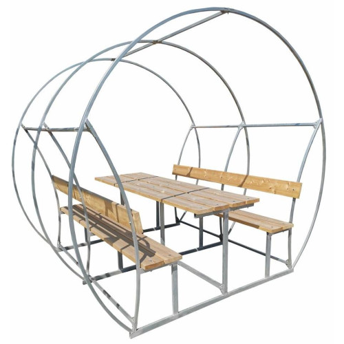 Беседка разборная Комфорт (цена за разобранный комплект)