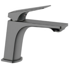 Смеситель для умывальника FRAP F1087-9 оружейная сталь