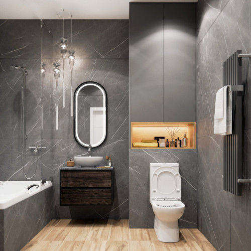 Унитаз-компакт EVA GOLD A8060 тонкое сиденье ДП, безободковый