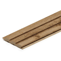 МДФ Реечная STELLA Beats Light Пекан 2700*119/110*16 (в уп. 4шт.)