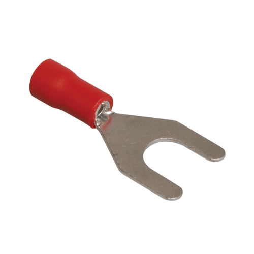 Наконечник вилочный изолир. 0,5...1,5мм.кв. М3 НBИ1,25-3 (уп.=100шт.) IEK (51645)