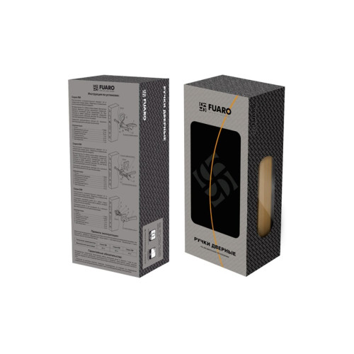 /Ручки раздельные FUARO CRYSTAL STAR DM CP-8 хром