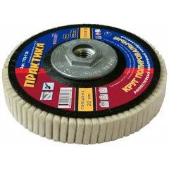 Круг полировальный ПРАКТИКА лепест. 125мм (779-738)