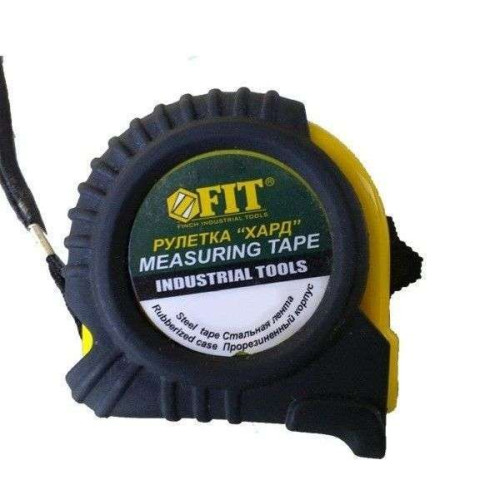Рулетка FIT Хард прорезиненый корпус 5 м*19 мм (17205)