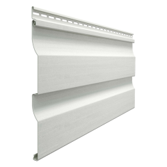 DOCKE сайдинг PREMIUM КОРАБЕЛЬНЫЙ БРУС D4,5D (3600*232мм*0,84м2) Пломбир