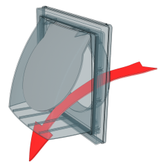 Выход стенной 1515К12,5ФВ терр.