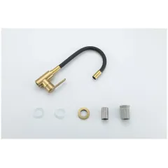 Смеситель для кухни FRUD R42052-33 нерж. сталь, золото