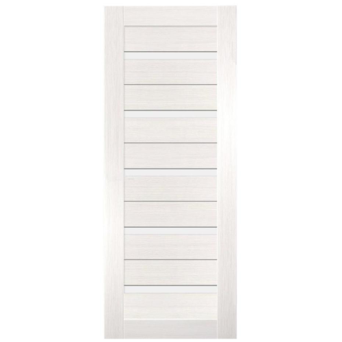 Дверное полотно HD01 ДО 60 лиственница беленая, экошпон (HODO)