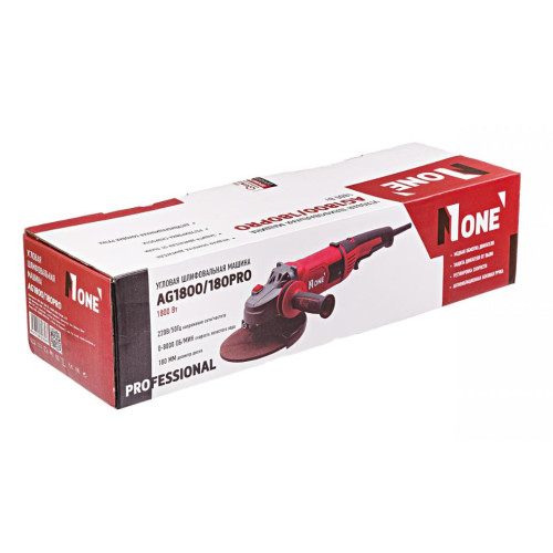 Машина углошлифовальная NUMBER ONE AG 1800/180 PRO