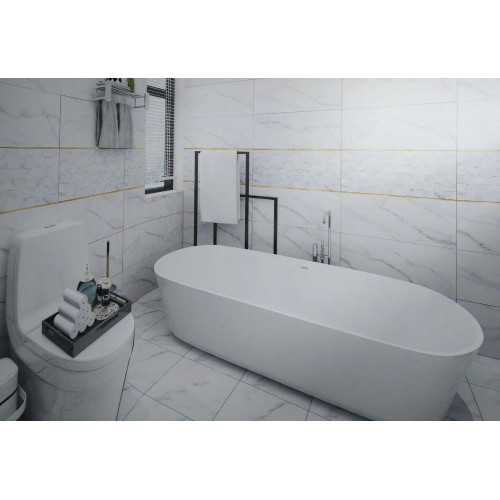 Плитка облицовочная 300*600*8,5 Дафнис белый (TP3660A) (в уп. 1,8 м2) Ректификат