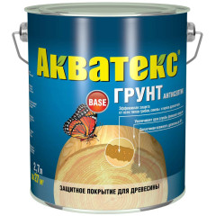 Грунт Акватекс Антисептик Бесцветн 2,7л