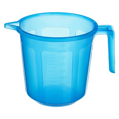 Кружка мерная пластик 1л (861-114)