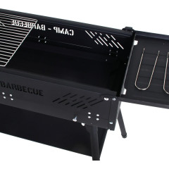 Мангал портативный складной, 110х75х30см, раб. поверх. 66х30см GRILLBOOM