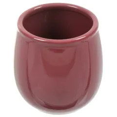 Держатель для зубных щеток (стакан) керамика, винный, CE1066IA-TB (395694)