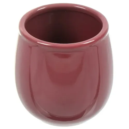 Держатель для зубных щеток (стакан) керамика, винный, CE1066IA-TB (395694)