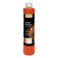 Колер краска SOLEX 02 оранжевая 0,75л