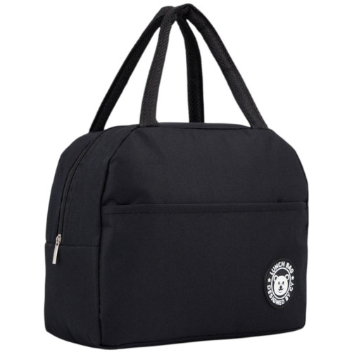 Термосумка 6л на молнии, цвет черный (9257261)