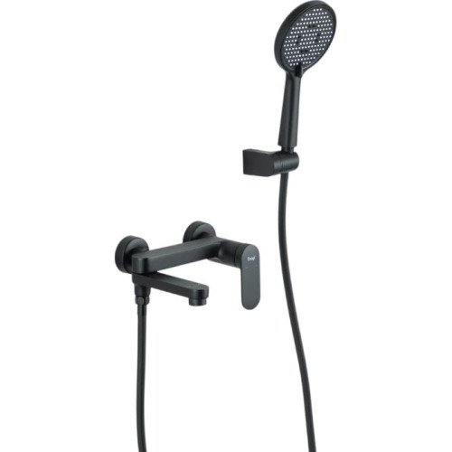 Смеситель для ванны FRAP F3285-6, чёрный ф 40