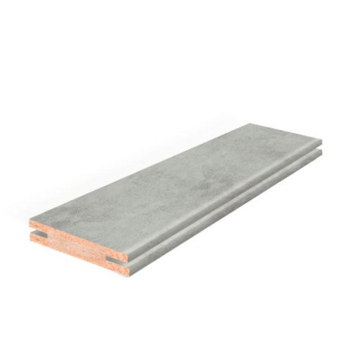 /Добор ZADOOR телескопич., пленка ПВХ (бетон светлый, 150*10, 2070)