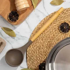 Половник DANIKS Elite Wood силиконовый (477387)