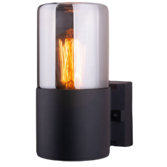 Светильник уличный ES 35125/U Roil чёрный/дымчатый