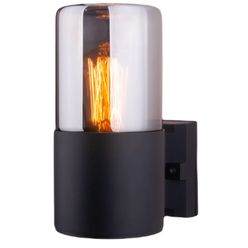 Светильник уличный ES 35125/U Roil чёрный/дымчатый