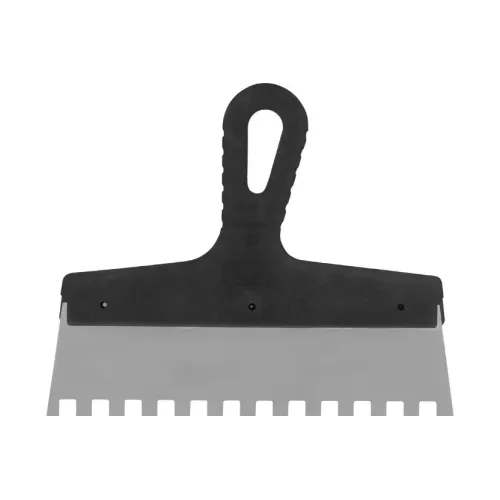 Шпатель СИБРТЕХ зуб. нерж. 250мм/10х10мм (85500)