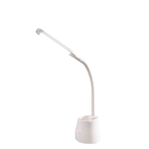 Лампа настольная Росток T9 LED АКБ диммер, белый