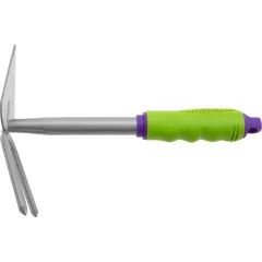 Мотыжка PALISAD комбинированная, 2 зуба+лепесток (63005)